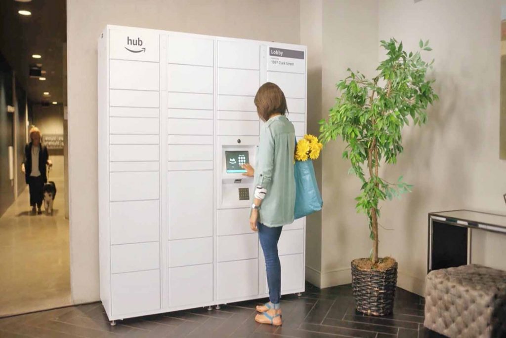 Amazon Hub is a Personal Locker For Apartment Buildings