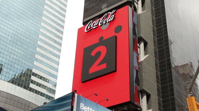 Coca Cola 3D Billboard