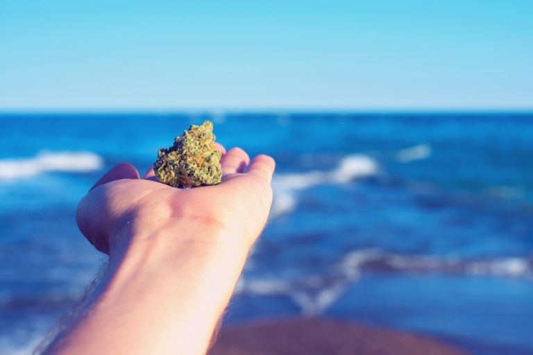 Marijuana The Beach
