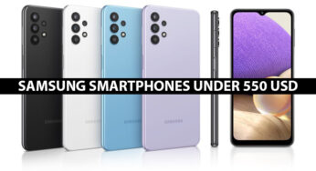 Best Samsung Smartphones Under $550 in USA