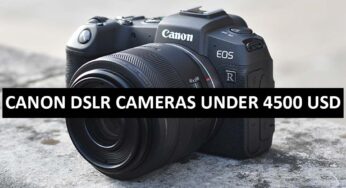 Best Canon DSLR Cameras Under $4500 in USA (2022)