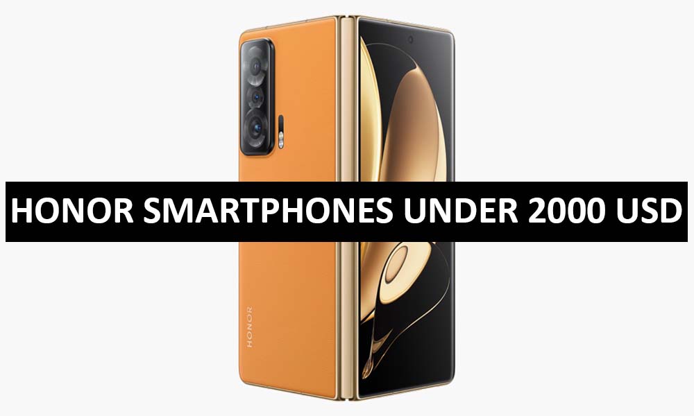 Best Honor Smartphones Under $2000 in USA (2022)