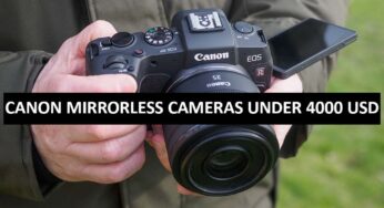 Best Canon Mirrorless Cameras Under $4000 in USA (2022)
