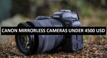 Best Canon Mirrorless Cameras Under $4500 in USA (2022)