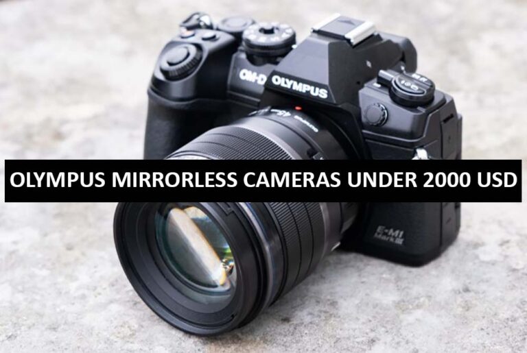 Olympus Mirrorless Cameras Under 2000 Dollars in USA Olympus