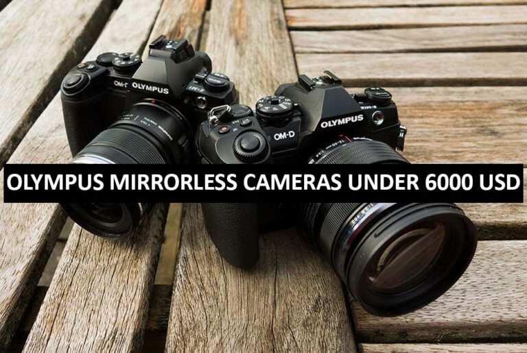 Olympus Mirrorless Cameras Under 6000 Dollars in USA Olympus