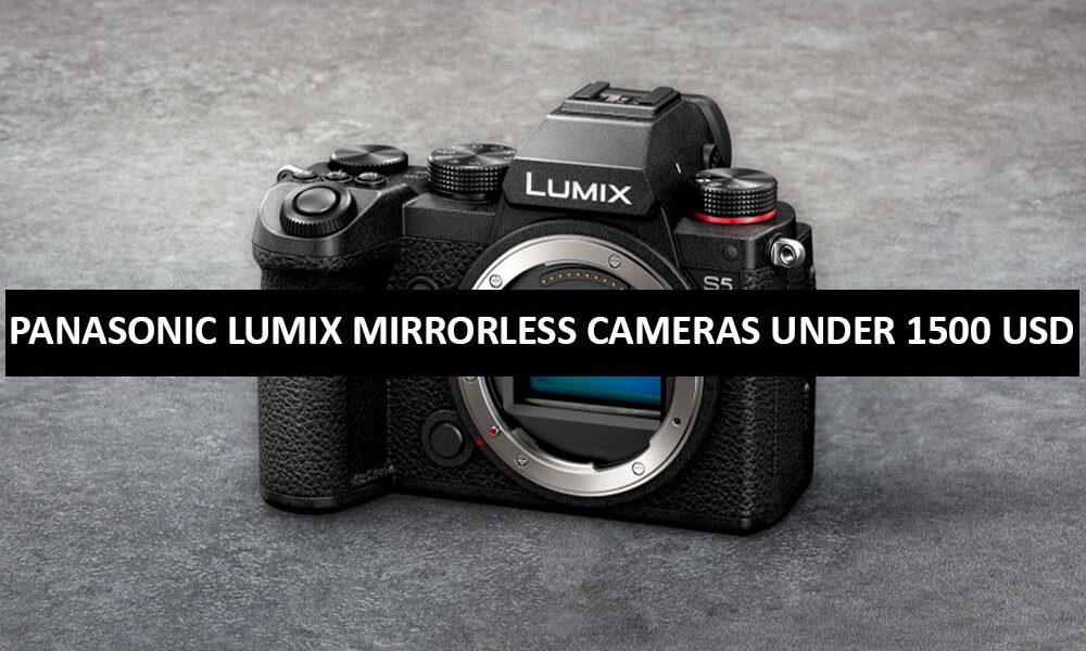 Panasonic Lumix Mirrorless Cameras Under 1500 Dollars in USA