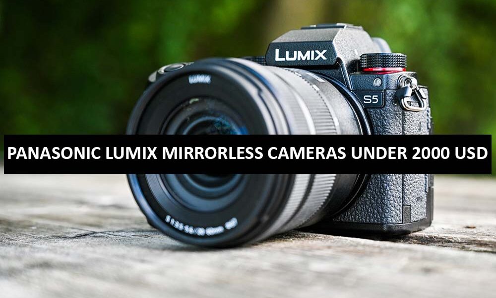 Panasonic Lumix Mirrorless Cameras Under 2000 Dollars in USA
