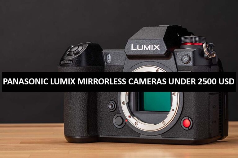 Panasonic Lumix Mirrorless Cameras Under 2500 Dollars in USA