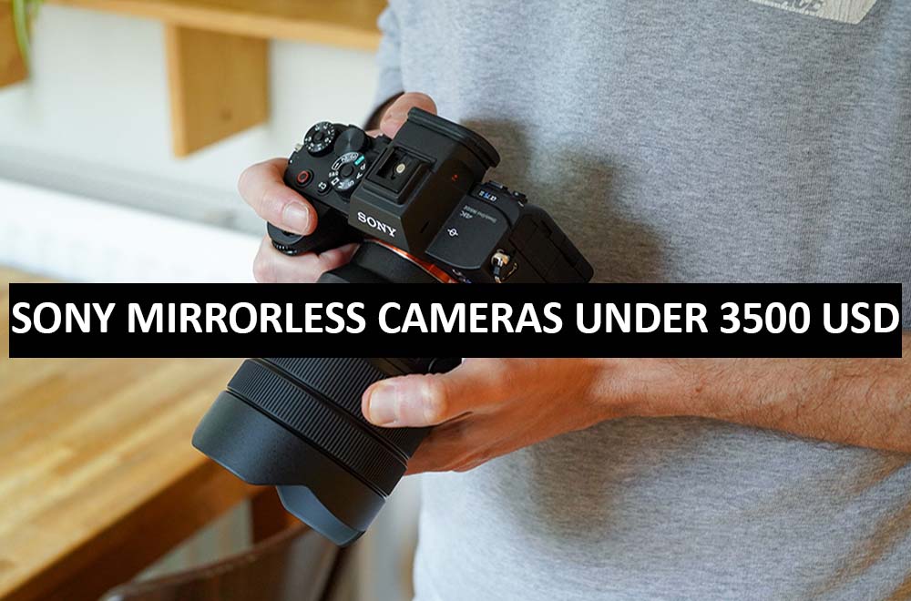 Best Sony Mirrorless Cameras Under $3500 in USA (2022)