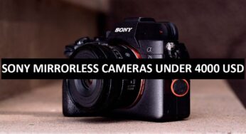 Best Sony Mirrorless Cameras Under $4000 in USA (2022)