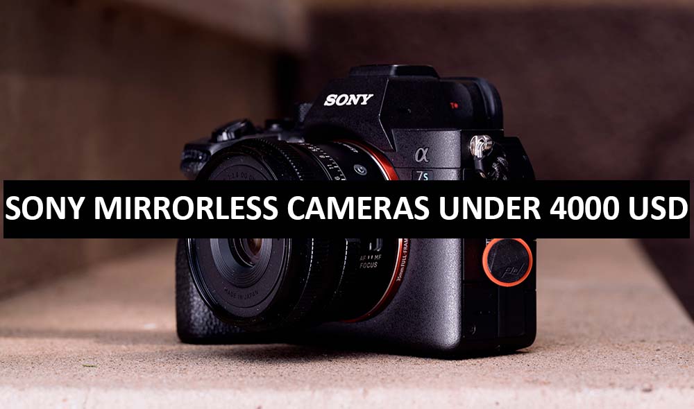 Best Sony Mirrorless Cameras Under $4000 in USA (2022)-1