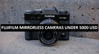 Best Fujifilm Mirrorless Cameras Under $5000 in USA (2022)