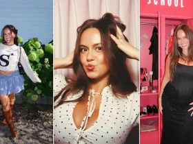 Spencer Barbosa, Canadian TikTok creator, in three photos